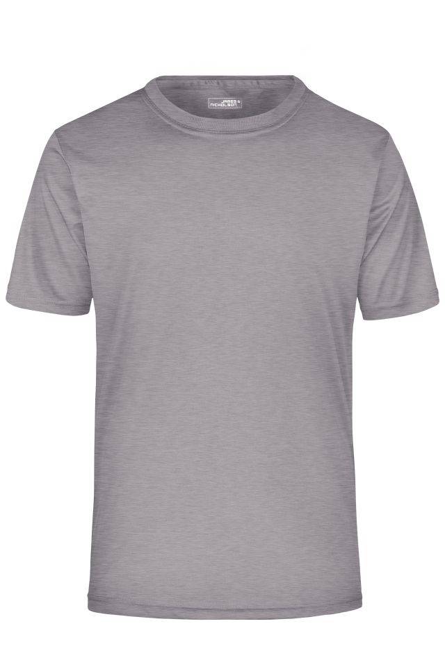 Men's Active-T Funktions T-Shirt für Freizeit und Sport grau, Gr. XL