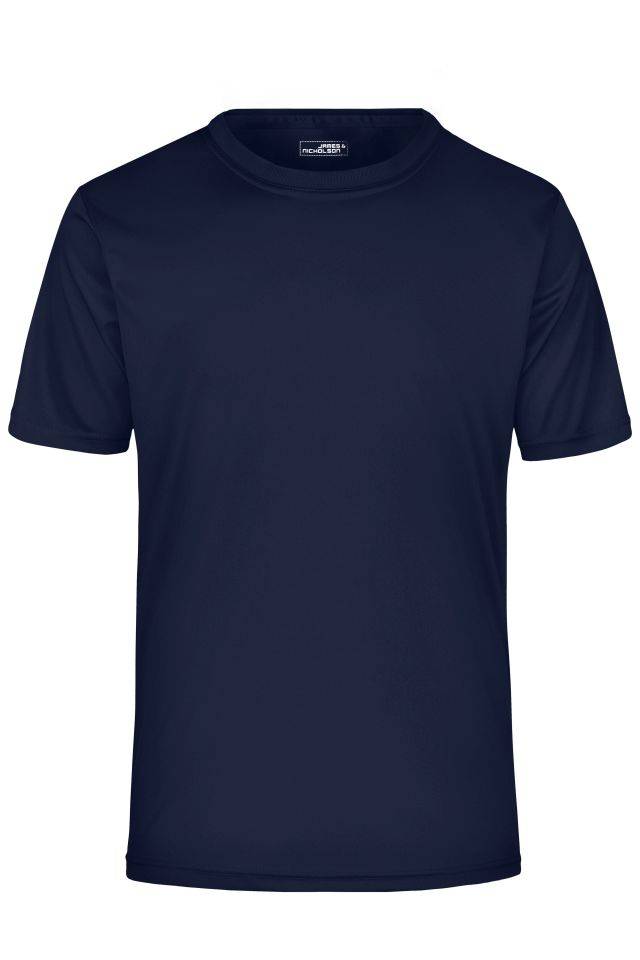 Men's Active-T Funktions T-Shirt für Freizeit und Sport blau, Gr. M