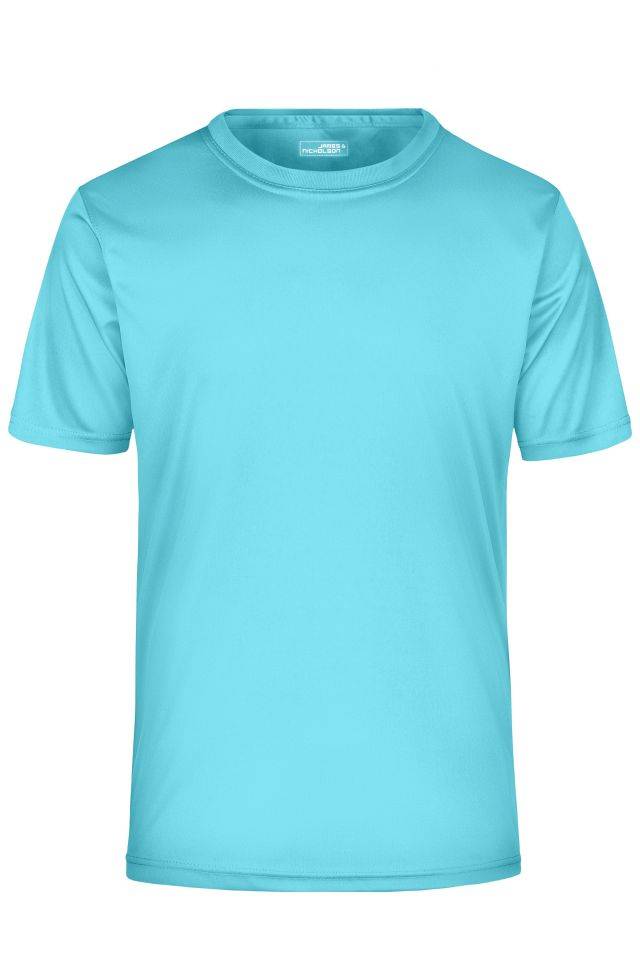 Men's Active-T Funktions T-Shirt für Freizeit und Sport blau, Gr. L