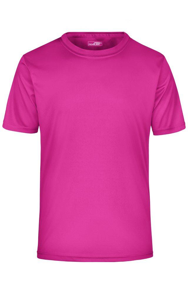 Men's Active-T Funktions T-Shirt für Freizeit und Sport pink, Gr. 3XL