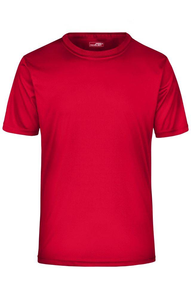 Men's Active-T Funktions T-Shirt für Freizeit und Sport rot, Gr. 3XL