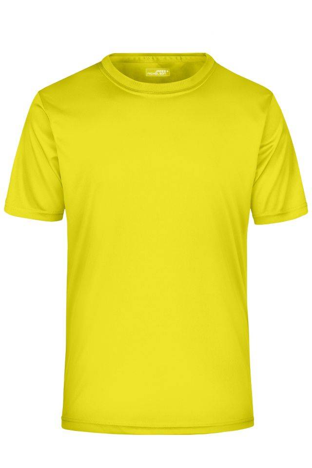 Men's Active-T Funktions T-Shirt für Freizeit und Sport gelb, Gr. 3XL