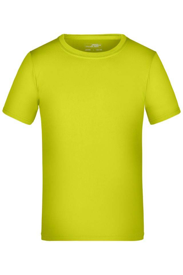 Active-T Junior Funktions T-Shirt für Freizeit und Sport gelb, Gr. XXL