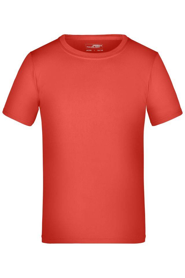 Active-T Junior Funktions T-Shirt für Freizeit und Sport rot, Gr. L