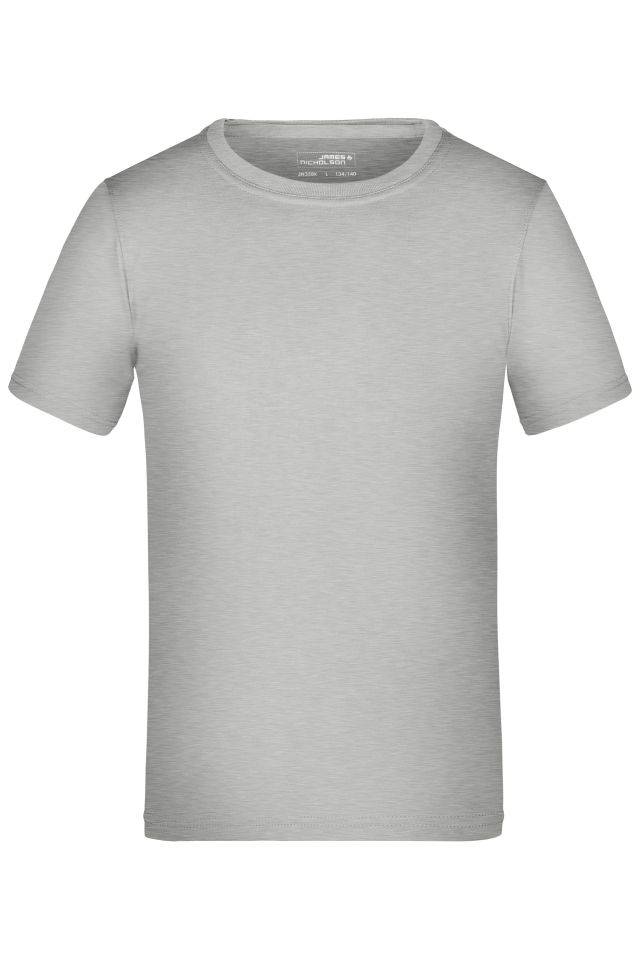 Active-T Junior Funktions T-Shirt für Freizeit und Sport grau, Gr. M