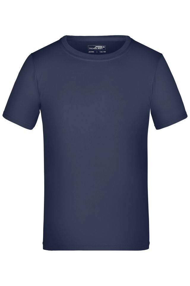 Active-T Junior Funktions T-Shirt für Freizeit und Sport blau, Gr. L