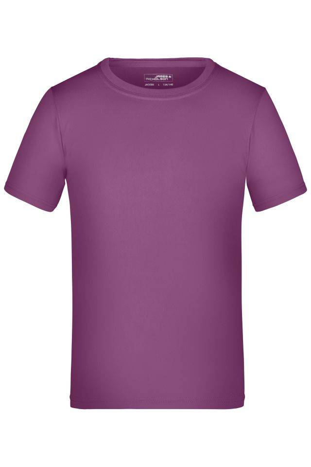 Active-T Junior Funktions T-Shirt für Freizeit und Sport lila, Gr. XXL