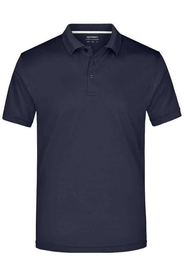 Men's Polo High Performance Funktionspolo blau, Gr. XXL