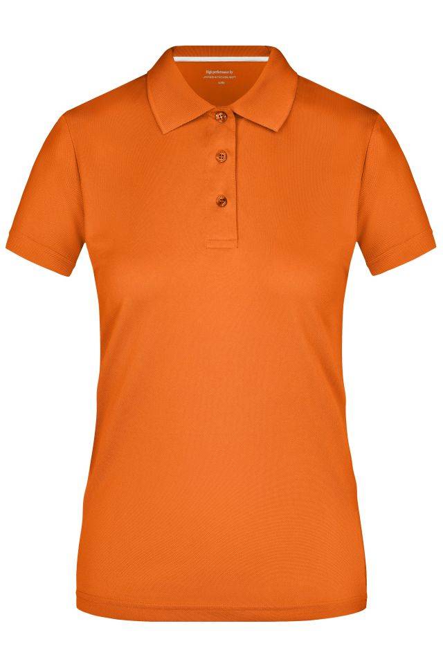 Ladies' Polo High Performance Funktionspolo orange, Gr. XXL