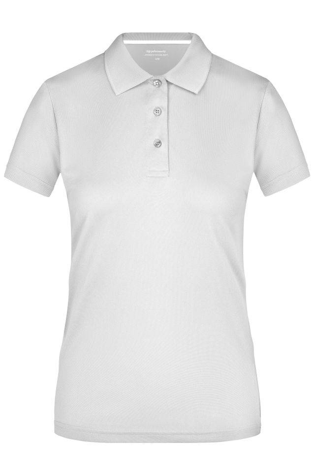 Ladies' Polo High Performance Funktionspolo weiß, Gr. XL
