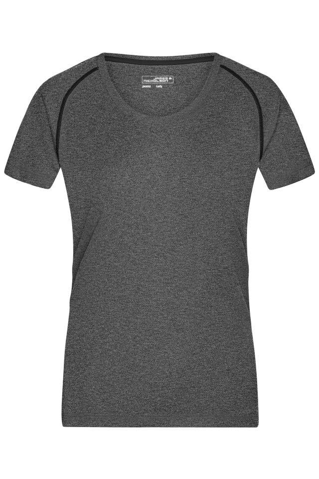Ladies' Sports T-Shirt Funktions-Shirt für Fitness und Sport schwarz, Gr. S