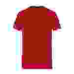 Men's Sports T-Shirt Funktions-Shirt für Fitness und Sport schwarz/rot, Gr. L