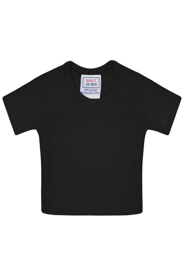 Mini-T Mini T-Shirt in Einheitsgröße schwarz, Gr. one size