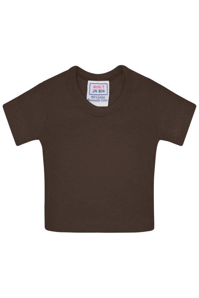 Mini-T Mini T-Shirt in Einheitsgröße braun, Gr. one size