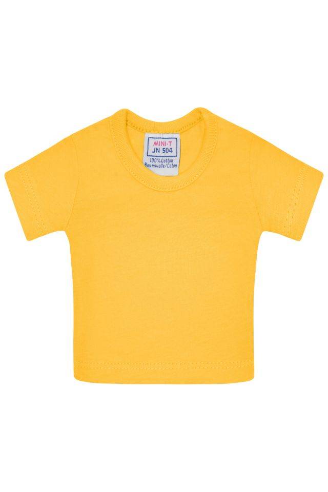 Mini-T Mini T-Shirt in Einheitsgröße gelb, Gr. one size