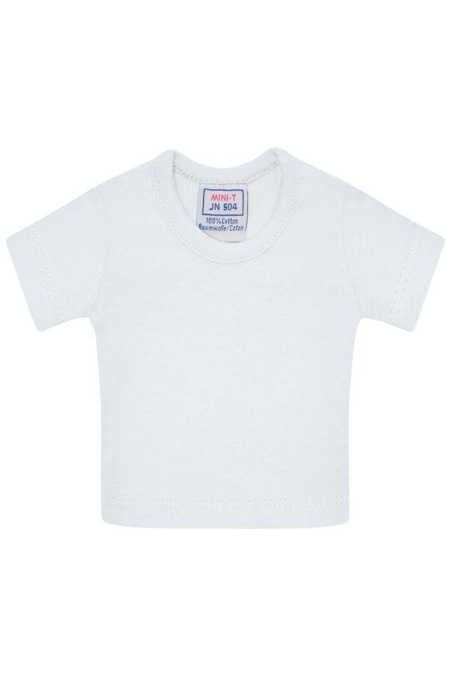 Mini-T Mini T-Shirt in Einheitsgröße weiß, Gr. one size