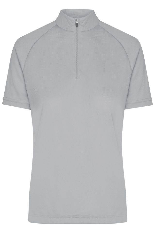 Ladies' Bike-T Basic Radtrikot grau, Gr. L