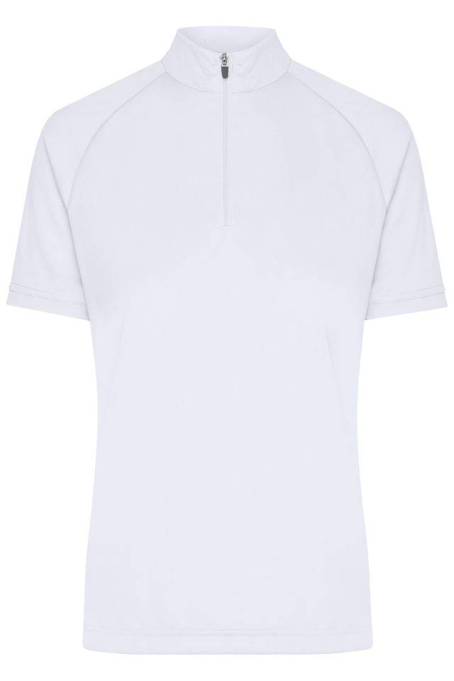 Ladies' Bike-T Basic Radtrikot weiß, Gr. S