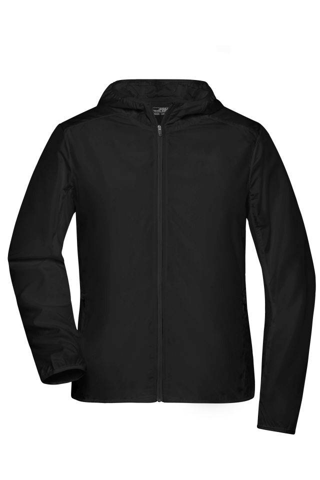 Ladies' Sports Jacket Leichte Jacke aus recyceltem Polyester für Sport und Freizeit schwarz, Gr. XL