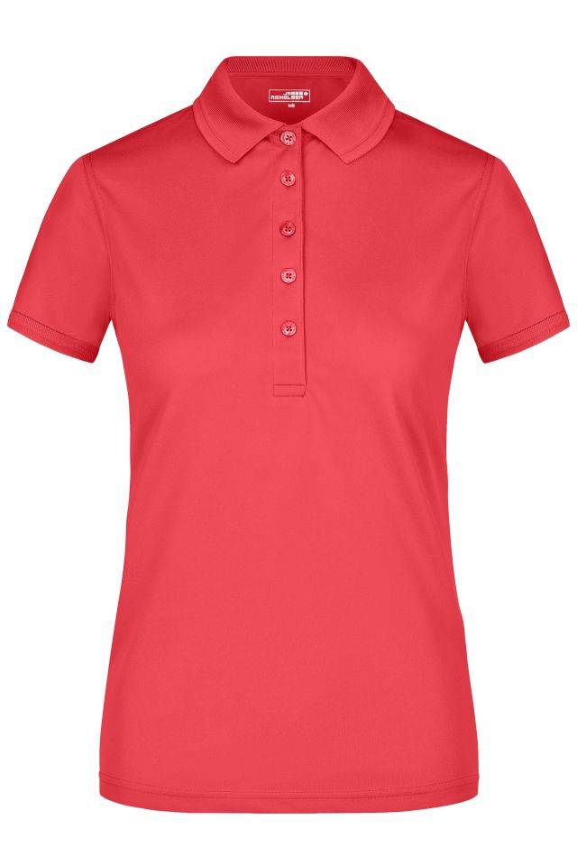 Ladies' Active Polo Funktionelles Polo für Freizeit und Sport pink, Gr. M