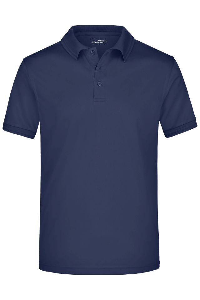 Men's Active Polo Funktionelles Polo für Freizeit und Sport blau, Gr. S