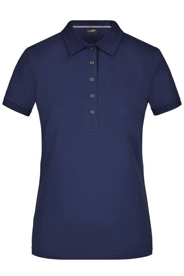Ladies' Pima Polo Poloshirt in Premiumqualität blau, Gr. S