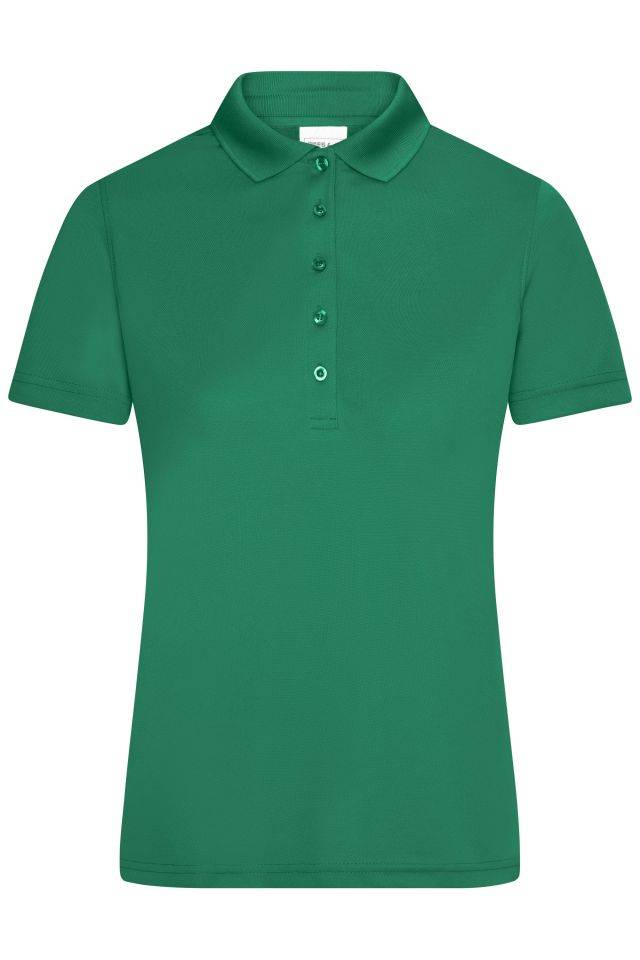 Ladies' Active Polo Polo aus Funktions-Polyester für Promotion, Sport und Freizeit grün, Gr. L