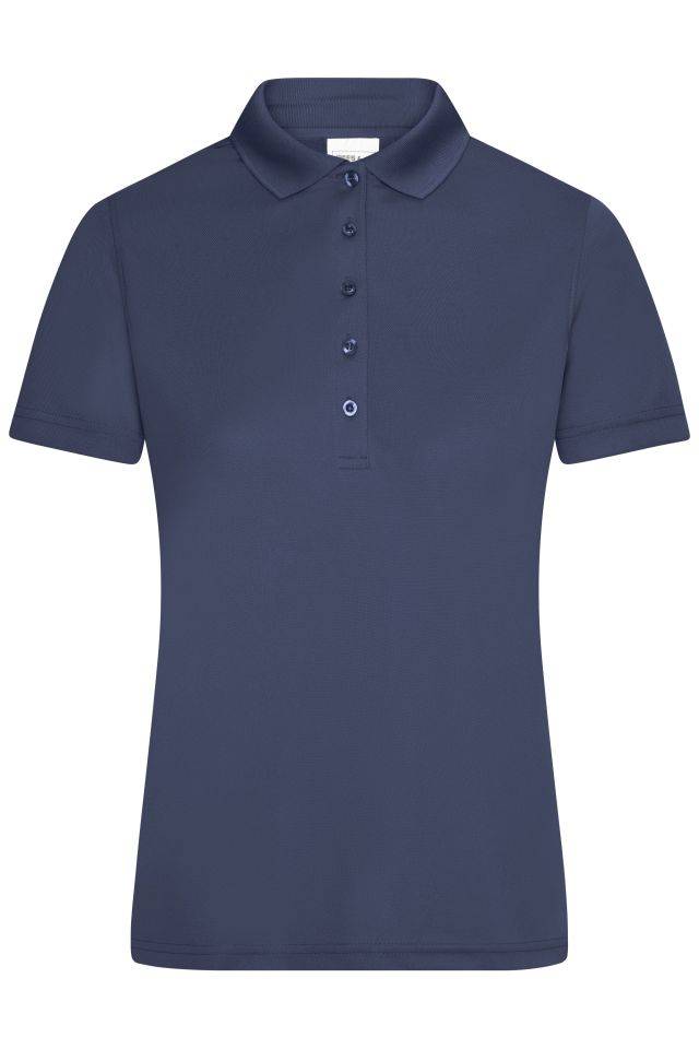 Ladies' Active Polo Polo aus Funktions-Polyester für Promotion, Sport und Freizeit blau, Gr. M