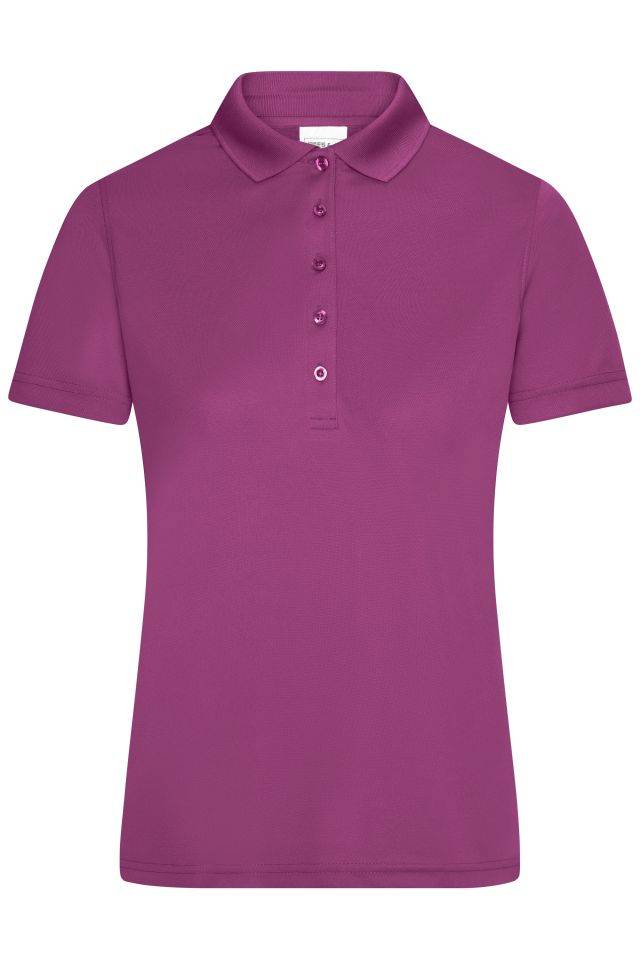 Ladies' Active Polo Polo aus Funktions-Polyester für Promotion, Sport und Freizeit lila, Gr. S
