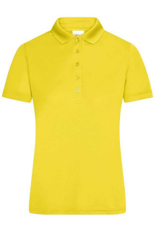 Ladies' Active Polo Polo aus Funktions-Polyester für Promotion, Sport und Freizeit gelb, Gr. 3XL