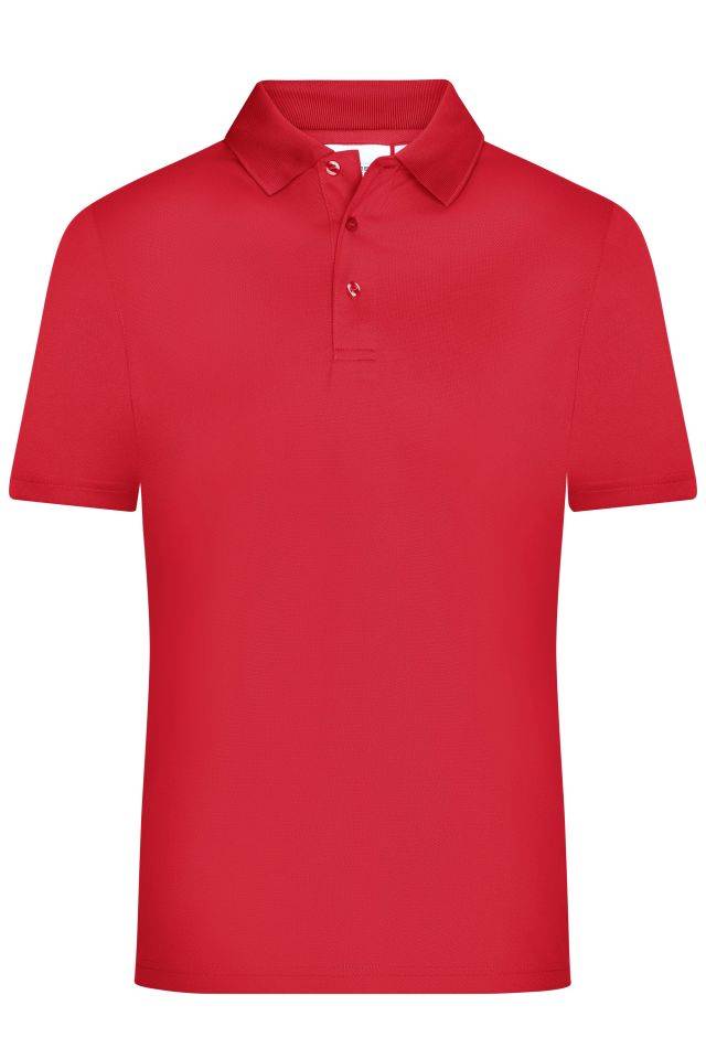 Men's Active Polo Polo aus Funktions-Polyester für Promotion, Sport und Freizeit rot, Gr. XXL