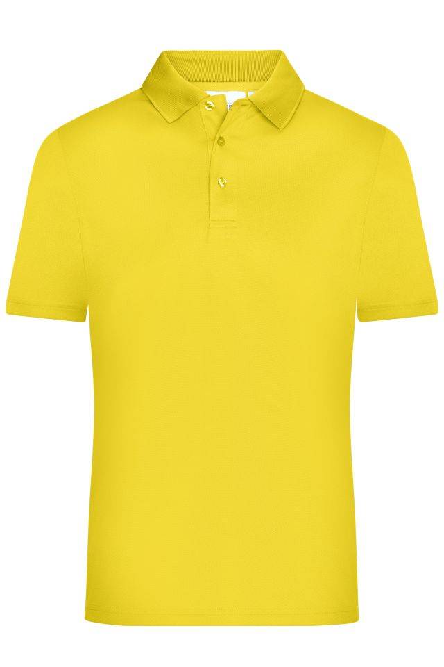 Men's Active Polo Polo aus Funktions-Polyester für Promotion, Sport und Freizeit gelb, Gr. 3XL