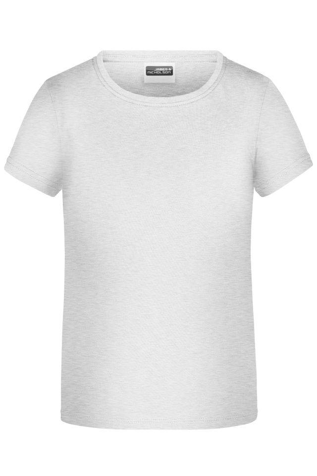 Promo-T Girl 150 Klassisches T-Shirt für Kinder grau, Gr. XS