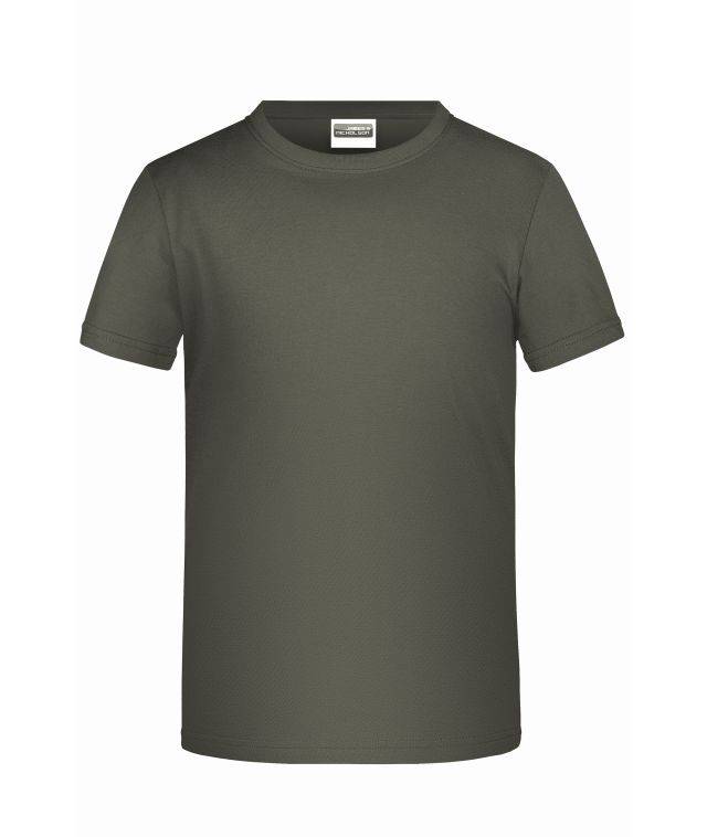 Promo-T Boy 150 Klassisches T-Shirt für Kinder grau, Gr. XXL