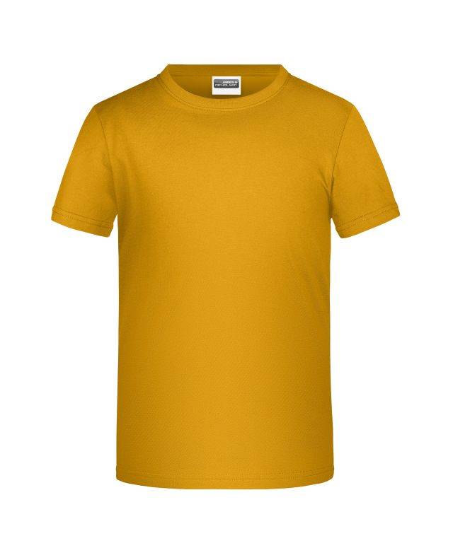 Promo-T Boy 150 Klassisches T-Shirt für Kinder gelb, Gr. S