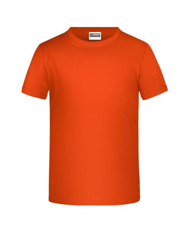 Promo-T Boy 150 Klassisches T-Shirt für Kinder orange, Gr. XS