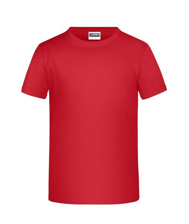 Promo-T Boy 150 Klassisches T-Shirt für Kinder rot, Gr. XXL
