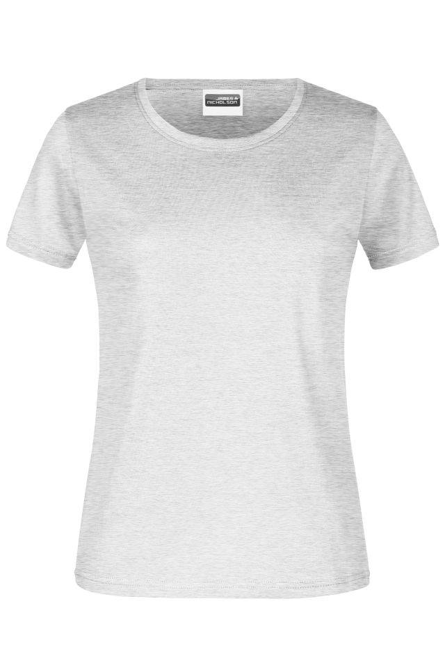 Promo-T Lady 150 Klassisches T-Shirt grau, Gr. M