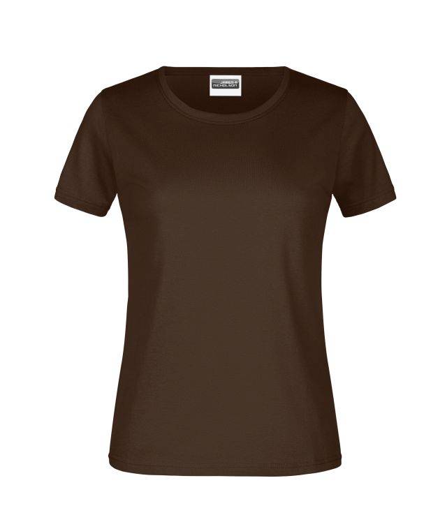Promo-T Lady 150 Klassisches T-Shirt braun, Gr. XL