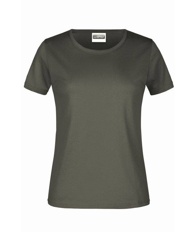 Promo-T Lady 150 Klassisches T-Shirt grau, Gr. M