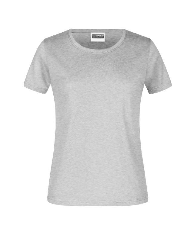 Promo-T Lady 150 Klassisches T-Shirt grau, Gr. XXL