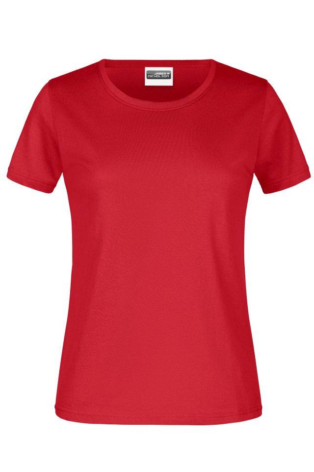 Promo-T Lady 150 Klassisches T-Shirt rot, Gr. S
