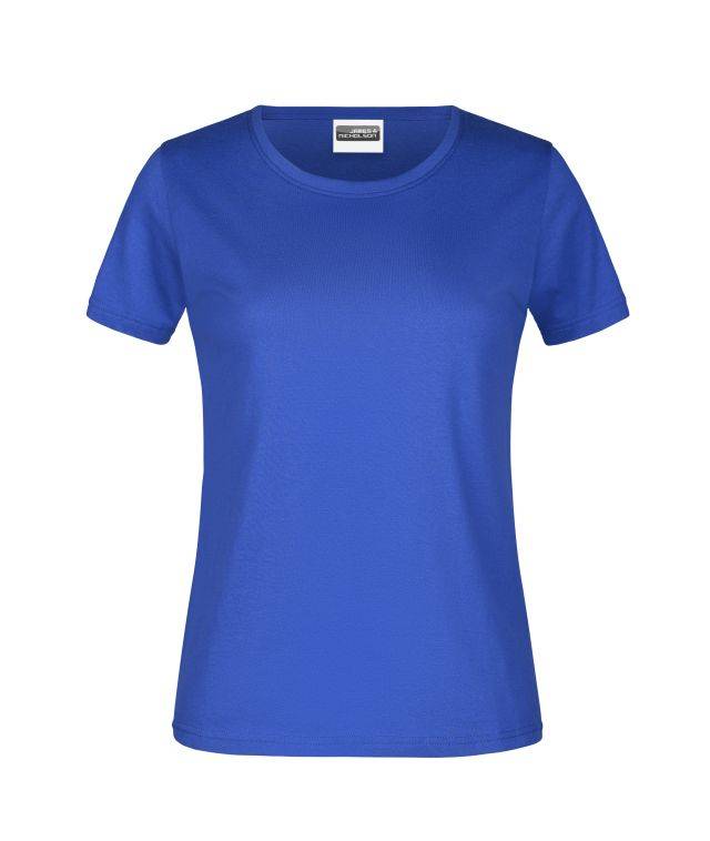 Promo-T Lady 150 Klassisches T-Shirt blau, Gr. S
