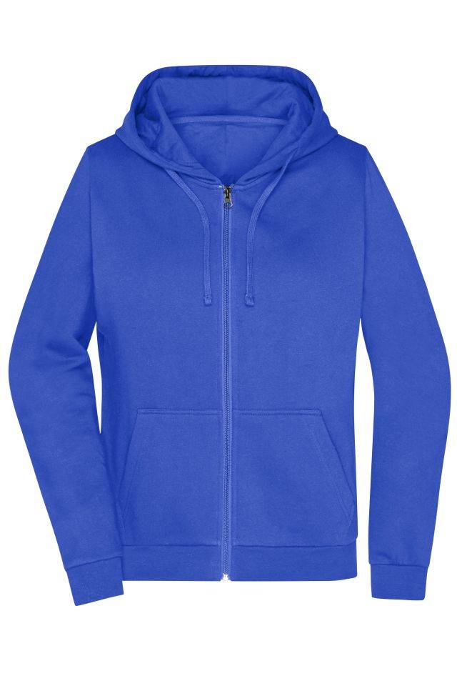 Promo Zip Hoody Lady Klassische Sweatjacke mit Kapuze blau, Gr. XS