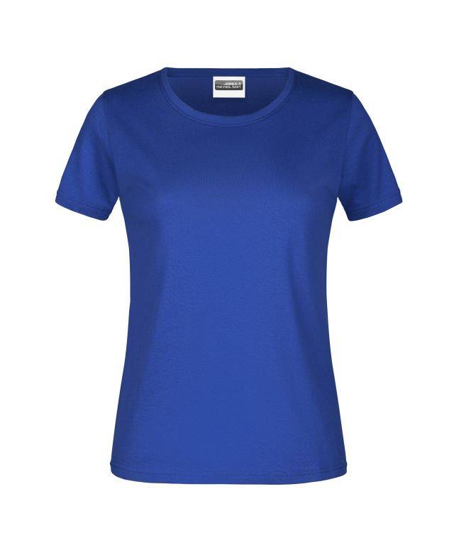 Promo-T Lady 180 Klassisches T-Shirt blau, Gr. M