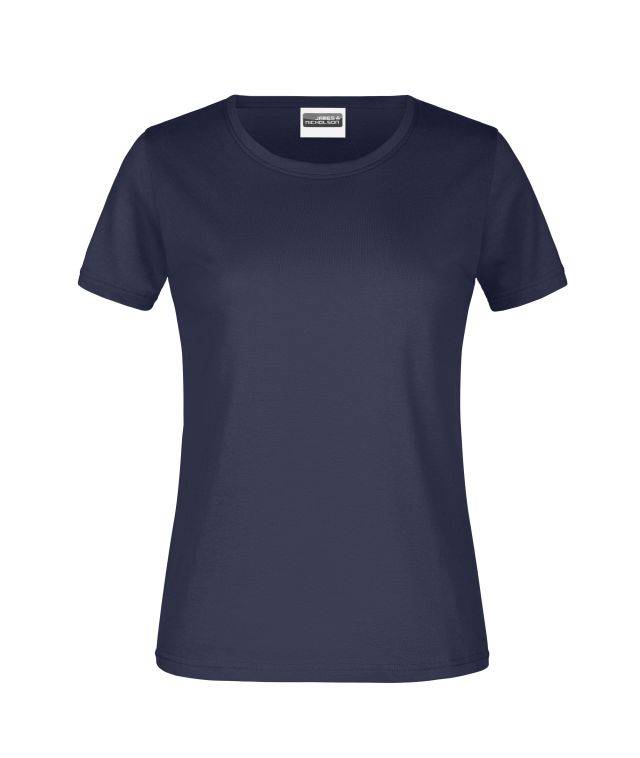 Promo-T Lady 180 Klassisches T-Shirt blau, Gr. XL