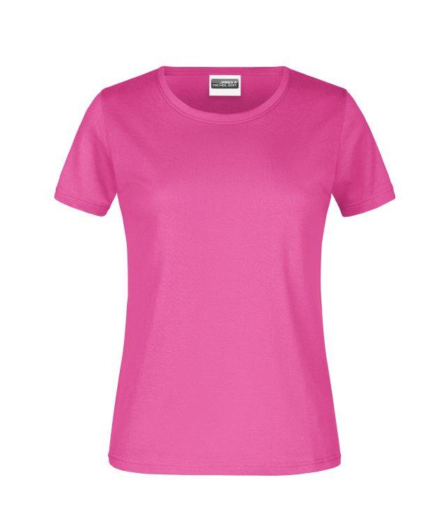 Promo-T Lady 180 Klassisches T-Shirt pink, Gr. XXL