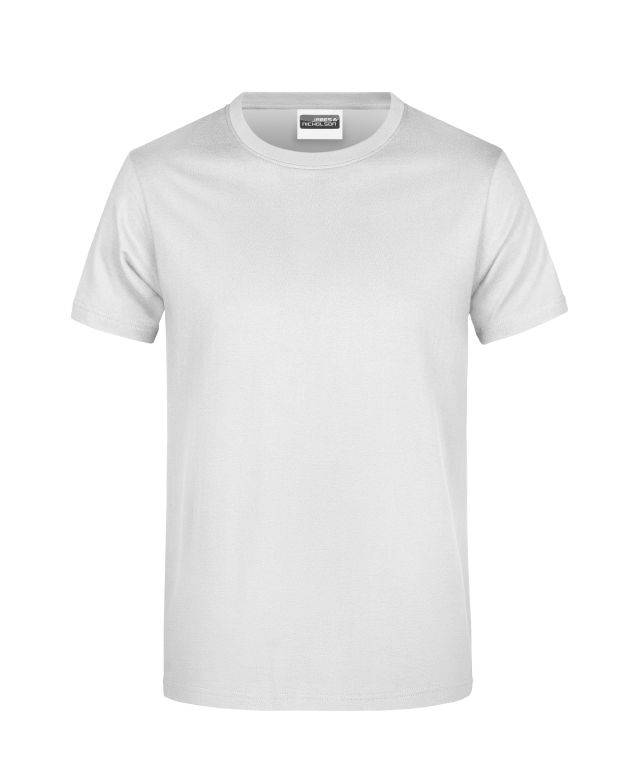 Promo-T Man 180 Klassisches T-Shirt weiß, Gr. XL