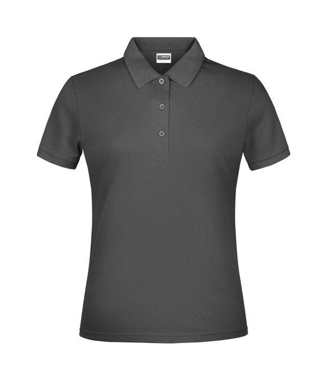 Promo Polo Lady Klassisches Poloshirt grau, Gr. XXL