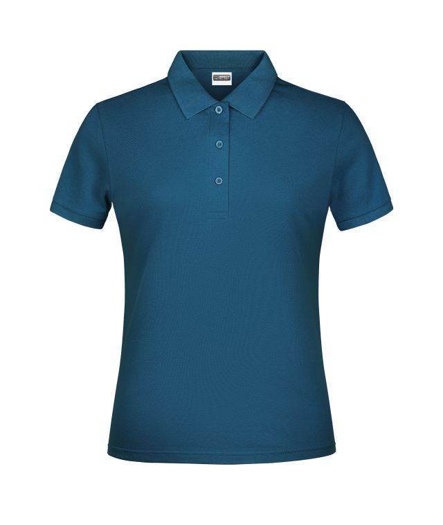 Promo Polo Lady Klassisches Poloshirt blau, Gr. XXL